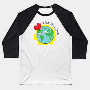 Love Travelling Baseball T-Shirt